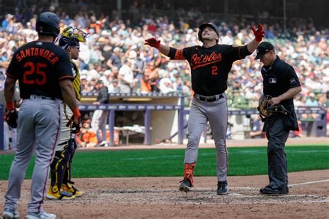 Gunnar Henderson hits go-ahead 2-run homer in 8th as Orioles rally late to beat Brewers, 6-3, avoid sweep